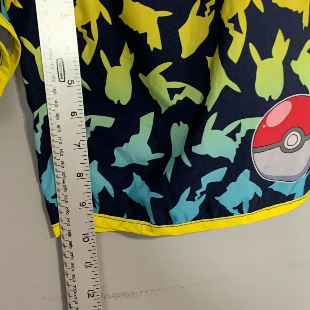 Pokémon figure‎ swim trunks. Size 14-16